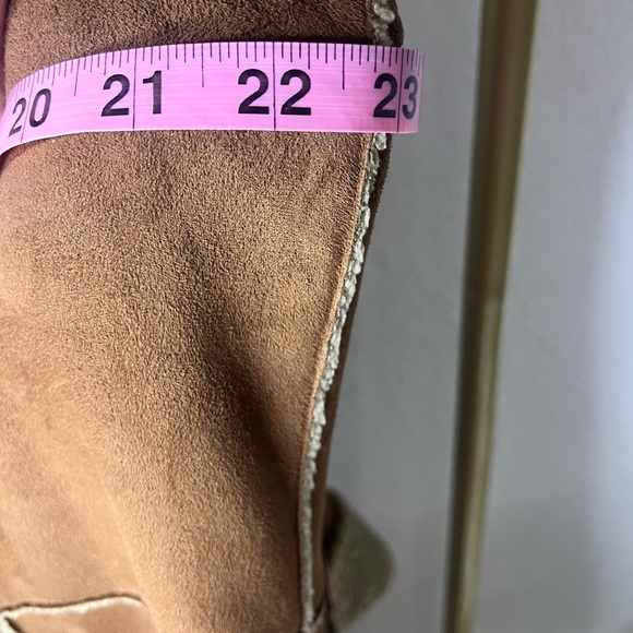 Dana Buchman Faux Suede Shearling Coat - Picture 5 of 13